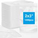 1200pcs 2 x 3 Clear Zip Bag, Small Plastic Jewelry Bags, 2 mil Thick Small Baggies, Resealable Zipper Bag, Storage Baggies for Daily Vitamin, Jewelry, Candy