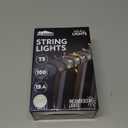 Joiedomi Clear Christmas String Lights Indoor,100 Count Mini White Fairy Light Outdoor,19.4 FT Decor for Patio Dorm Classroom Bedroom Holiday Wedding Party Garland Birthday Festival,Green Wire