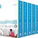 HP Printer Paper | 8.5 x 11 Paper | Copy &Print 20 lb | 10 Ream Case - 5,000 Sheets | 92 Bright | FSC Certified | 200060C