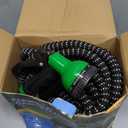 Garden Hose 100 ft, 2026 New No Kink Expandable Water Hose 100ft, 10 Function Nozzle, Leak-proof Solid Metal Fittings, 3750D Outer Fabric, Durable Collapsible Latex Core, Ultra Lightweight & Flexible