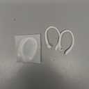ICARERSPACE 2 Pairs AirPods Ear Hooks for AirPods Pro 2, Pro, 4, 3, 2 & 1 - Upgraded Anti Slip Sports Clip Hooks - White