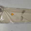 Sun Visor for Chevy Express & GMC Savana 1500 1999-2014, 2500 3500 4500 1999-2019, Left Driver Side Cream-Grey Sunvisor Replacement 84054688 84054695