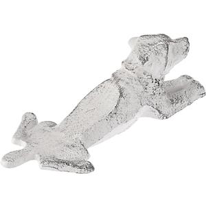 Sumnacon Cast Iron Dog Door Wedge, Heavy Duty Rustic Door Stopper, Metal Door Stop No Drilling, Decorative Dog Holder to Keep Doors Open, Vintage Animal Statue for Home Office Indoor Outdoor, Bulldog