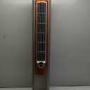 Lasko Oscillating Tower Fan with Remote, Quiet Floor Fans for Bedroom, 42", Woodgrain and Grey, T42954