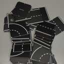 Learn & Grow Magnetic Tiles Road Expansion Pack - 40PCs Road Toppers Set for Cars, STEM Learning & Building Toy - Magnetic Tile Accessories for Kids 3+, Toddler - Add Car Roads to Any Magnet Tiles Set