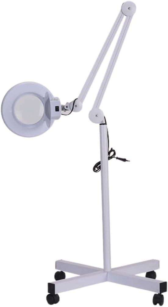 UV Magnifying Lamp, Black/White, 120 LED, 24W, 6500K