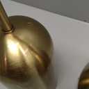 GyroVu Touch Control Table Lamps Set of 2, Gold Bedside Table Lamps for Bedroom Living Room Office, Modern Dimmable Desk Lamp for Nightstand with 2 USB Charging Ports, 2 Bulbs Included (2 Pack 18")