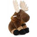 DolliBu Standing Moose Stuffed Animal  Soft Huggable Plush Toy, Adorable Playtime Cuddle Gift, Super Soft Moose Doll for Kids and Adults  8 inches