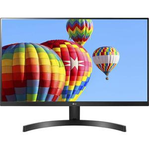 LG 24MK600M-B Monitor 24'' FHD (1920 x 1080) IPS Display, 3-Side Virtually Borderless Design, Radeon FreeSync Technology, Dual HDMI - Black