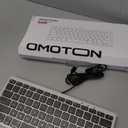 OMOTON Wired Keyboard for Mac with Dual Interface, Comfortable Typing Angle & Stable Connection, Compatible with MacBook, iMac, Mac Mini, PC-Grey