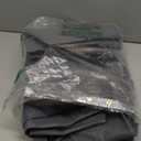 punemi Under Bed Storage Containers, 4 Pack Large Soft Foldable Storage Bags with Clear Top for Blankets, Comforters, Sheets, Wrapping Paper, WaterResistant Inner Layer, 20x40x7.5 in, Gray