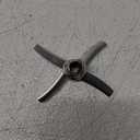 Replacement Paddle Blade Heavy Duty 813KKU500 Compatible with Ninja Creami Deluxe Series CN501CO NC500 NC500C NC501 NC501C NC501H NC501HBL NC501HGN NC501HRD Ice Cream Makers