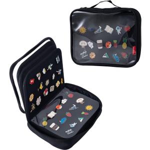 Pin Bag Pin Display Book (Black)