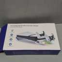 Tokluck PS5 Slim/Pro Horizontal Stand, PS5 Cooling Station with Dual Controller Charger for Disc & Digital Versions, 3-Level Cooling Fan - Black (NOT Fit 2020 PS 5 Regular Version)