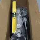 4PCS Floor Gap Repair Tool, Adjustable Seam Setter Tool with Vacuum Suction Cup Rubber Mallet Aluminum Alloy Leveling Tool for Marble Glass (not for Rough or Uneven Surfaces)