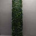 ODTORY Artificial Plant Wall Roll: 48 X120 in (40 sqft) UV-Anti Ivy Privacy Fence Screen Faux Greenery Panels Backdrop Boxwood Ivy Vine Leaf Hedge Fence for Indoor Outdoor Green Decor