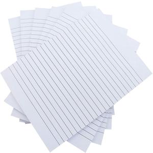Large Sticky Notes White Color 6x8 inches 6 Pads 50 Sheets per Pad Lined Self-Stick Note Pads for Office and School Individually Wrapped Gift Set