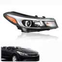 LABLT Headlight Headlamp Assembly Passenger Side Right RH Replacement for Forte 2017 2018 Replacement for KI2503201