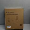 Cat Window Perch, Foldable Cat Window Hammock with Cute 3D Textured Flower Cover and Strong Suction Cups, Cordless Window Seat Bed for Indoor Cats (Purple, Large)