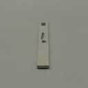 Wiper Blade Set,12in/30.48cm Front Windshield Wiper Blades Stainless Steel Polished Silver Universal for Car