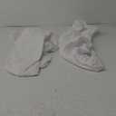 Yoofoss Waterproof Bassinet Mattress Pad Cover 2 Pack Fit for Rectangle Bassinet Mattress, Baby Bassinet Mattress Protector for Boys and Girls 34X19 in (White)