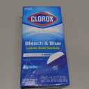 Clorox Ultra Clean Toilet Tablets Bleach & Blue, Rain Clean Scent, 2.47 Ounces Each, 4 Count
