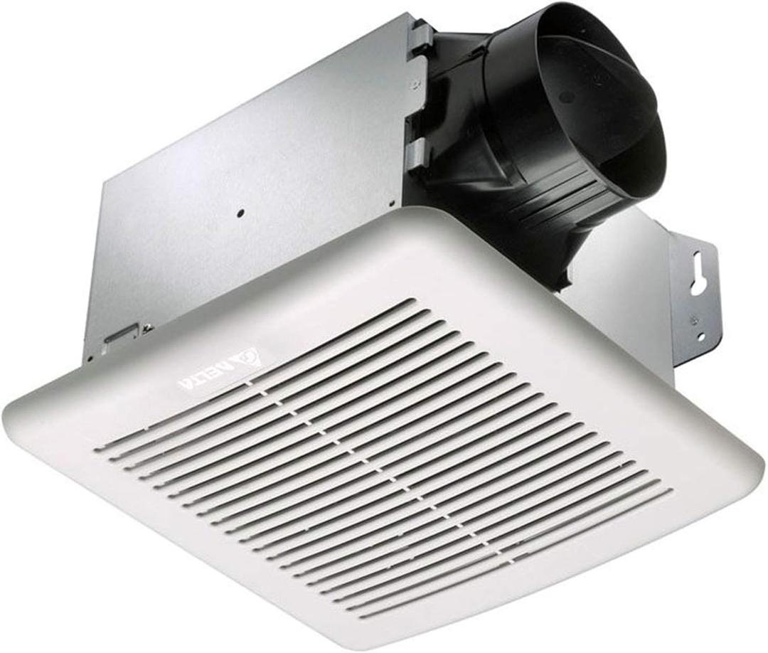 Delta Electronics (Americas) Ltd. GBR80 Delta BreezGreenBuilder GBR Series Exhaust Fan, 80 CFM, Silver