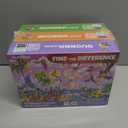 QUOKKA 100 Piece Puzzles for Kids Ages 4-6  4 Puzzles for Kids Ages 6-8  Search and Find Animals and Construction Vehicles Kid Activities for 8-10 yo  Toddler Learning Toy Game Gift for Boys 5-8