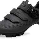 Mens Mountain Bike Cycling Shoes Women, MTB-Shoes Compatible Installation SPD Cleats, US 9