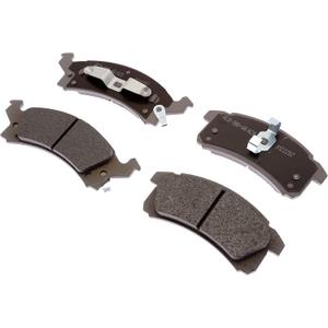 ACDelco Silver 14D506CF1 Ceramic Front Disc Brake Pad Set with Bushings