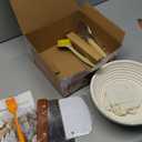 Sourdough Starter Kit for Beginners, Banneton Bread Proofing Basket Set, Sourdough Baking Kit for Bread Rising, Bread Making Supplies & Tools, Banneton Basket Gift Set (Round & Oval)