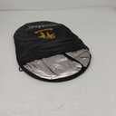 EcoNour Car Windshield Sun Shade Foldable | Front Windshield Shade for Sun, Heat and UV Rays | Sunshade for Car Front Window and Interior Sun Protection | Medium (31 * 28 inches)