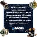 Stens 1904-0113 Tie Rod End Compatible with/Replacement for Kubota M6970DT, M7030DT, M7580DT, M7580DTC, M7950DTS, M7970DT, M8030DT, M8580DT, M8580DTC, M8950DTS, M8970DT, M9580DT and M9580DTC