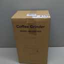 Conical Burr Coffee Grinder, 51 Precise Grind Settings Automatic Coffee Grinder, Smart Dual Control LED Display, 1-12 Cups, with Portafilter Holder, Anti-StaticStainless Steel, Memory Function