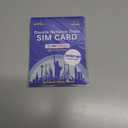 3 x Prepaid 5G/4G LTE Data SIM Card Support AT&T, T-Mobile Network, USA Data Only SIM Card for Unlocked Security Cameras/Smart Phone/Tablet/Mobile WiFi Hotspot/Smart Watch, No Contract