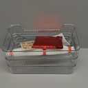 Aveniee Bathroom Counter Organizer, 3 Tier Perfume Skin Care Countertop Storage Shelf, Vanity Makeup Tray for Cosmetic Skincare Lotion, Clear (Pearl White)