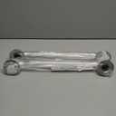2 Pack 18 inch Shower Grab Bar with Knurled Anti-Slip Grip, ADA 500lbs Supporting, Grab Bar for Bathroom with Concealed Screws, Stainless Steel Chrome Polished Handicap Grab Bar for Gifts