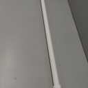 EXCLUSIVE HOME Rope Knot 1" Curtain Rod and Coordinating Finial Set, Matte White, Adjustable 66"-120"
