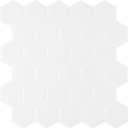 White Hexagon Peel and Stick Backsplash Tile 4-Sheets Stick on Backsplash for Kitchen White Wall Tile Stickers for Bathroom Waterproof Adhesive Backsplash Tiles for Wall Laundry Room 10''x10''