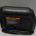 Slime 40088 Tire Inflator, Portable Car Air Compressor, Inflate Right automatic shut off, with Digital 99 psi Display, Long Hose and LED Light, 12V, 6 min inflation (Compact)