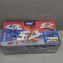 Dwi Dowellin Airplane Toy with Fire Truck Cars and Play Mat,Plane with Lights and Sounds for 3 + Years Old Boys and Girls