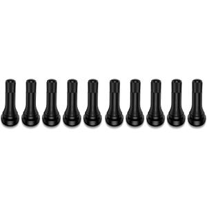 CKAuto TR413 Tubeless Rubber Snap-in Tire Valve Stems,100 Pcs/Bag (Pack of 2)