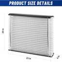 2-Pack 213 Replacement Filter, Compatible with Aprilaire 1210, 1620, 2210, 2216, 3210, 4200, 20x25x4 Inches MERV 13 Furnace Air Filter