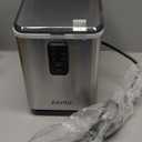 Aeitto Ice Maker Countertop 26lbs/24H, Ice Machine 8 Ice Cubes Ready in 6 Mins, 2 Sizes of Bullet Ice Portable Ice Makers with Basket & Scoop, Auto Self-Cleaning for Home/Kitchen/Office Stainless