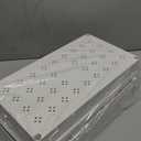 DEKAVA Cabinet, 2 Pack Under Sink Organizer, 2 Tier Sliding Bathroom Kitchen Organizer, Large White ABS Baskets, Easy Install & Clean