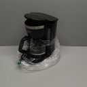 BLACK+DECKER 12-Cup Digital Coffee Maker, Programmable, Washable Basket Filter, Sneak-A-Cup, Auto Brew, Water Window, Keep Hot Plate, Black