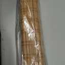 LazBlinds No Tools No Drill Cordless Bamboo Roman Shades, Light Filtering Window Treatment, Roll Up Bamboo Blinds for Windows 31'' W x 48'' H, Ceylon Light Russet