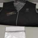 DOACE Heated Vest for Men and Women, Smart Electric Heating Vest Rechargeable, Battery Not Included (XX-Large, Black)