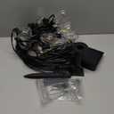 60FT Solar String Lights Outdoor Waterproof with Remote Control Solar Patio Lights 15+2 shatterproof LED Bulbs for Porch Garden Market Bistro Patio Backyard Fence