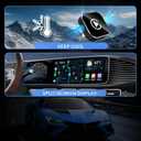 Wireless CarPlay Adapter, 2026 Upgraded Wired to Wireless for Apple CarPlay & Android Auto, Mini USB Design Car Play Adapter with Type-C Extension, Plug and Play, Stable Connection & No Latency